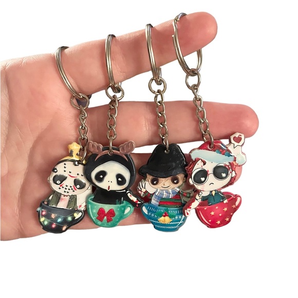 Horror Accessories - 💎 3 for $20 - Christmas Horror Keychains - Halloween - Michael Myers - Keychain